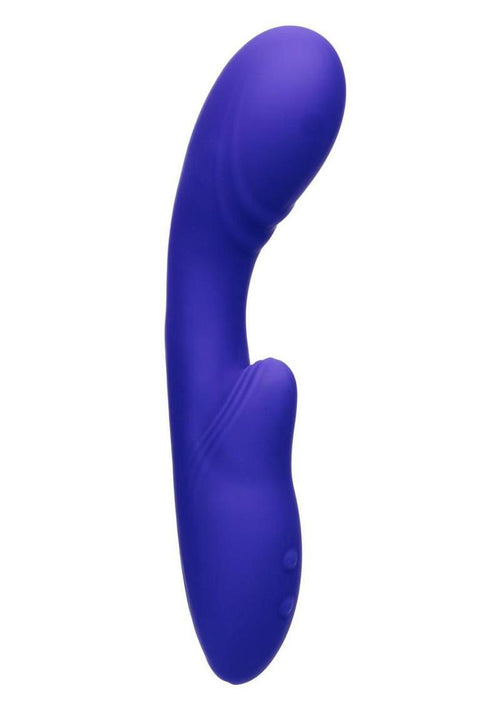 Load image 1 in gallery view. Rumbler Rumble G Rechargeable Silicone Dual Vibrator - Purple