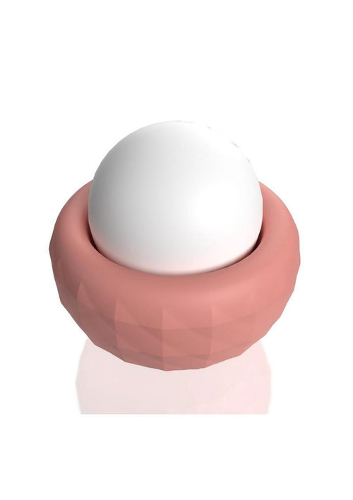 Load image 1 in gallery view. Screaming O Cuties Dotty Rechargeable Silicone Egg Vibrator - Dusty - Rose