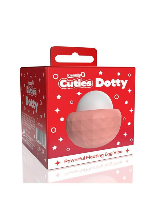 Load image 1 in gallery view. Screaming O Cuties Dotty Rechargeable Silicone Egg Vibrator - Dusty - Rose