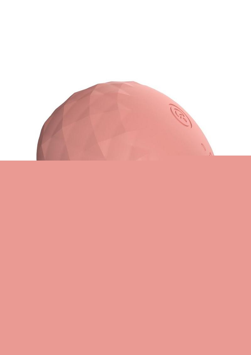 Screaming O Cuties Dotty Rechargeable Silicone Egg Vibrator - Dusty Screaming O