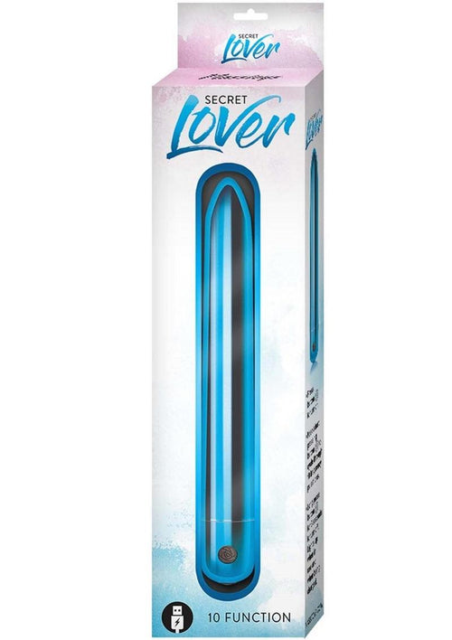 Load image 1 in gallery view. Secret Lover Rechargeable Vibrator - Blue