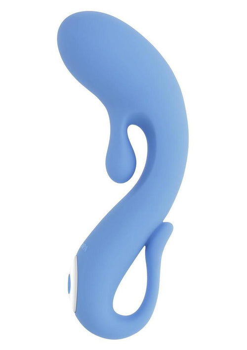 Load image 1 in gallery view. Selopa Smooth Operator Rechargeable Silicone G-Spot Vibrator - Blue