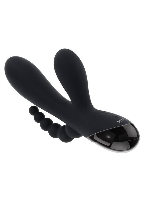 Load image 1 in gallery view. Triple Aces Rechargeable Silicone Triple Vibrator Selopa
