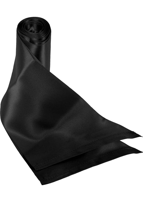 Load image 1 in gallery view. Ssex and Mischief Beginners Silk Sash Restraints - Black