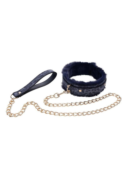 Load image 1 in gallery view. Sex and Mischief Cougar Fur Collar Andamp; Leash Sex and Mischief
