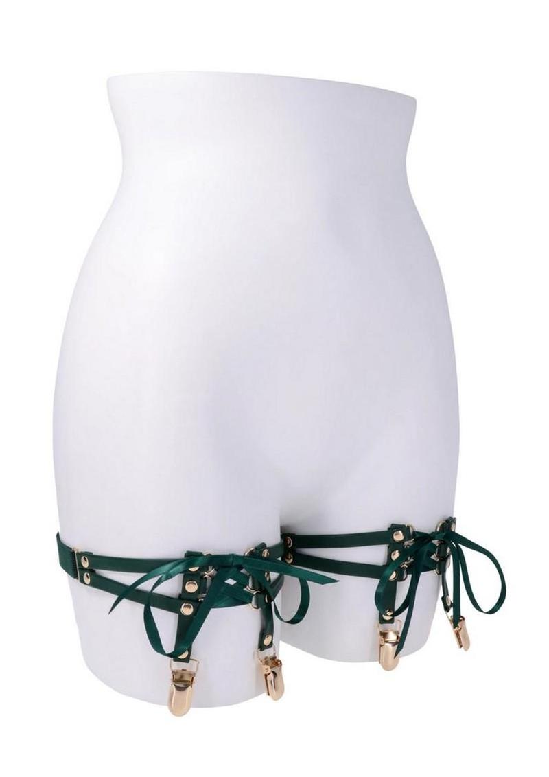 Indica Laced Up Garter Sex and Mischief