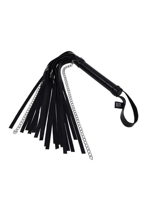 Load image 1 in gallery view. Sex and Mischief Shadow Chain Flogger - Black/Silver