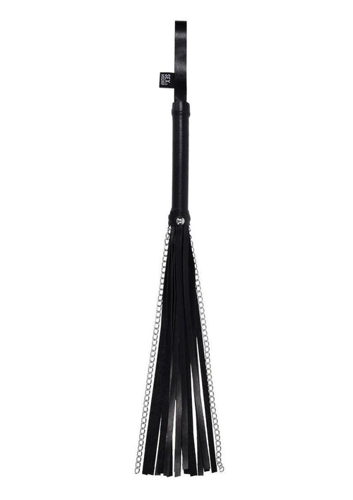 Load image 1 in gallery view. Sex and Mischief Shadow Chain Flogger - Black/Silver