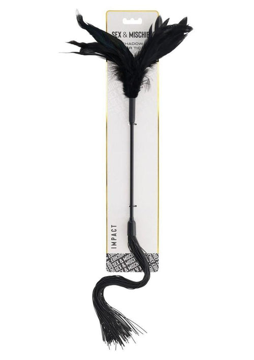 Load image 1 in gallery view. Sex and Mischief Shadow Feather Tickler - Black