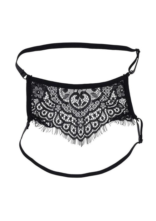 Load image 1 in gallery view. Sex and Mischief Veiled Vision Lace Blindfold Sex and Mischief