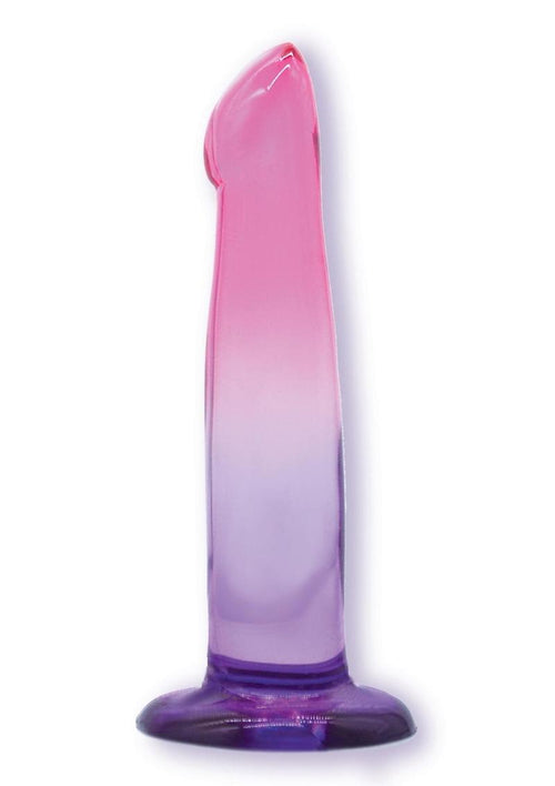 Load image 1 in gallery view. Shades G-Spot Dildo with Suction Cup - Pink/Purple - 6.25in