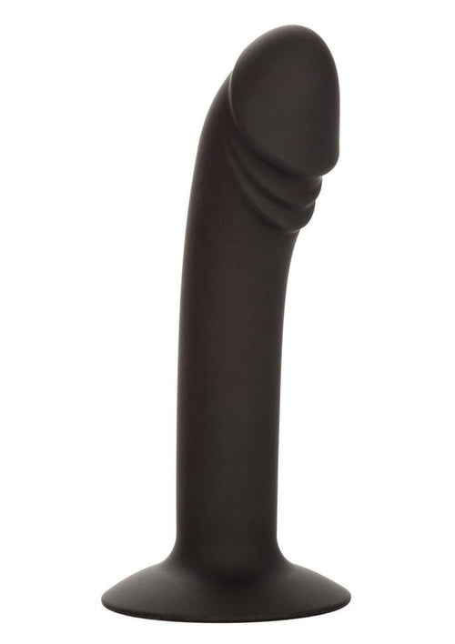 Load image 1 in gallery view. Silicone Curved Anal Stud - Black