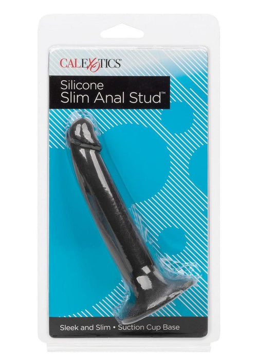Load image 1 in gallery view. Silicone Slim Anal Stud - Black
