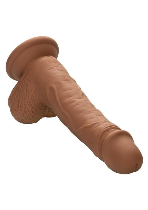 Load image 1 in gallery view. Silicone Studs Dual Density with Suction Cup Base - Chocolate - 5in