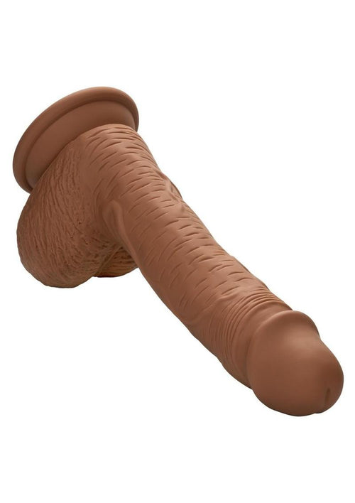 Load image 1 in gallery view. Silicone Studs Dual Density with Suction Cup Base - Chocolate - 6.25in