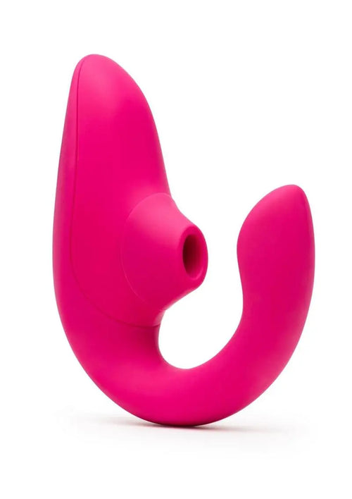 Load image 1 in gallery view. Silicone Vibrator with Clitoral Stimulator - Vibrant - Its Cassidy Bybee