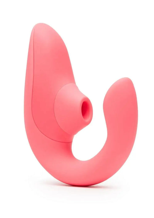 Load image 1 in gallery view. Silicone Vibrator with Clitoral Stimulator - Vibrant - Its Cassidy Bybee