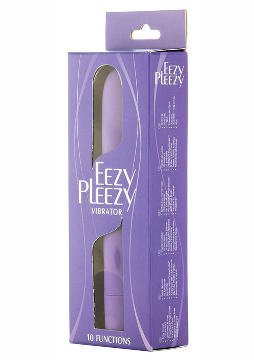 Load image 1 in gallery view. Simple and True Eezy Pleezy Vibrator - Purple - 7in