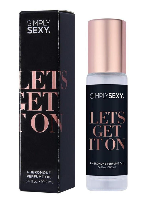 Load image 1 in gallery view. Simply Sexy Pheromone Perfume Oil Roll-On - Let's Get It On