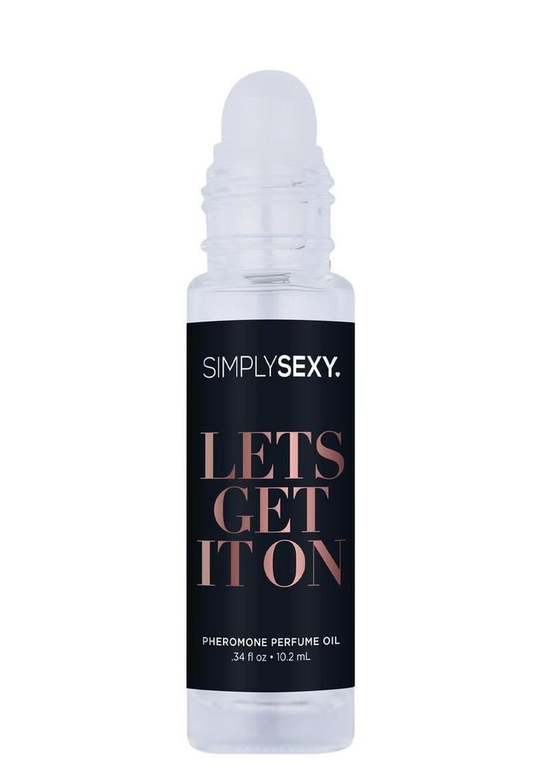 Simply Sexy Pheromone Perfume Oil Roll-On - Let's Get It On Simply Sexy