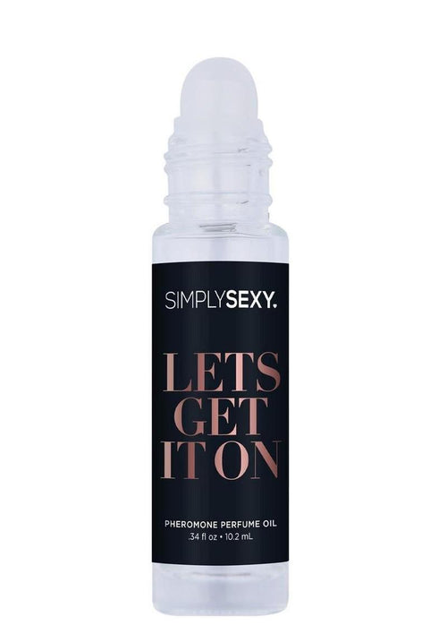 Load image 1 in gallery view. Simply Sexy Pheromone Perfume Oil Roll-On - Let's Get It On Simply Sexy
