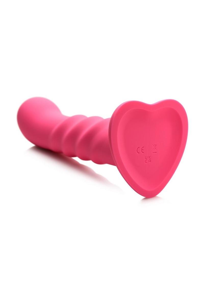 Simply Sweet 21x Vibrating Rechargeable Silicone Dildo with Remote Simply Sweet