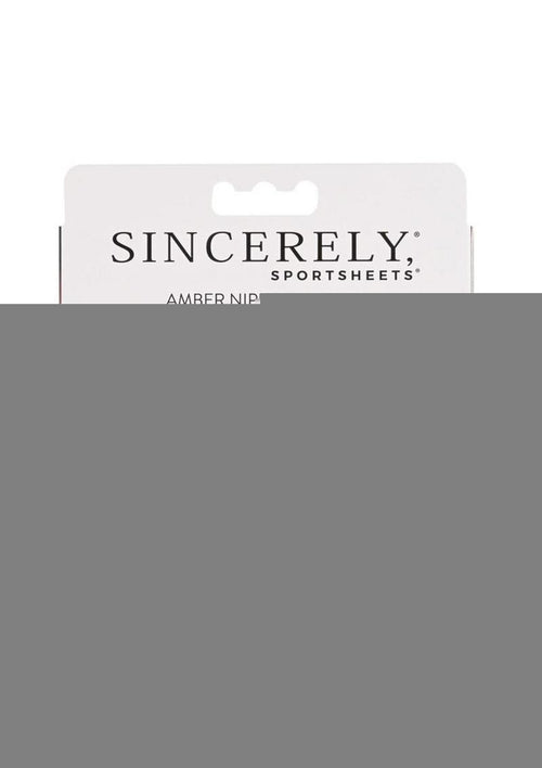 Load image 1 in gallery view. Sincerely Amber Nipple Jewelry Sincerely