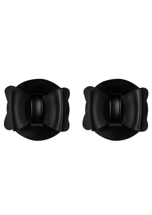 Load image 1 in gallery view. Sincerely Bow Ties Pasties - Black