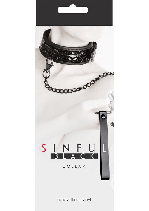 Load image 1 in gallery view. Sinful 2in Collar - Black