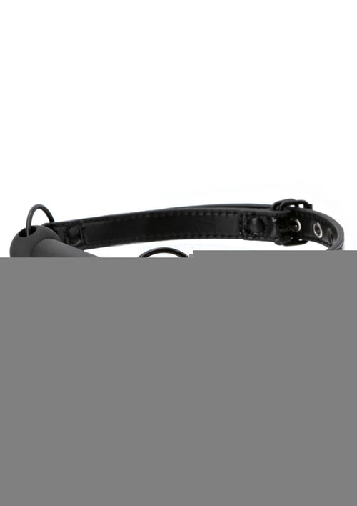 Load image 1 in gallery view. Sinful Silicone Bar Gag - Black