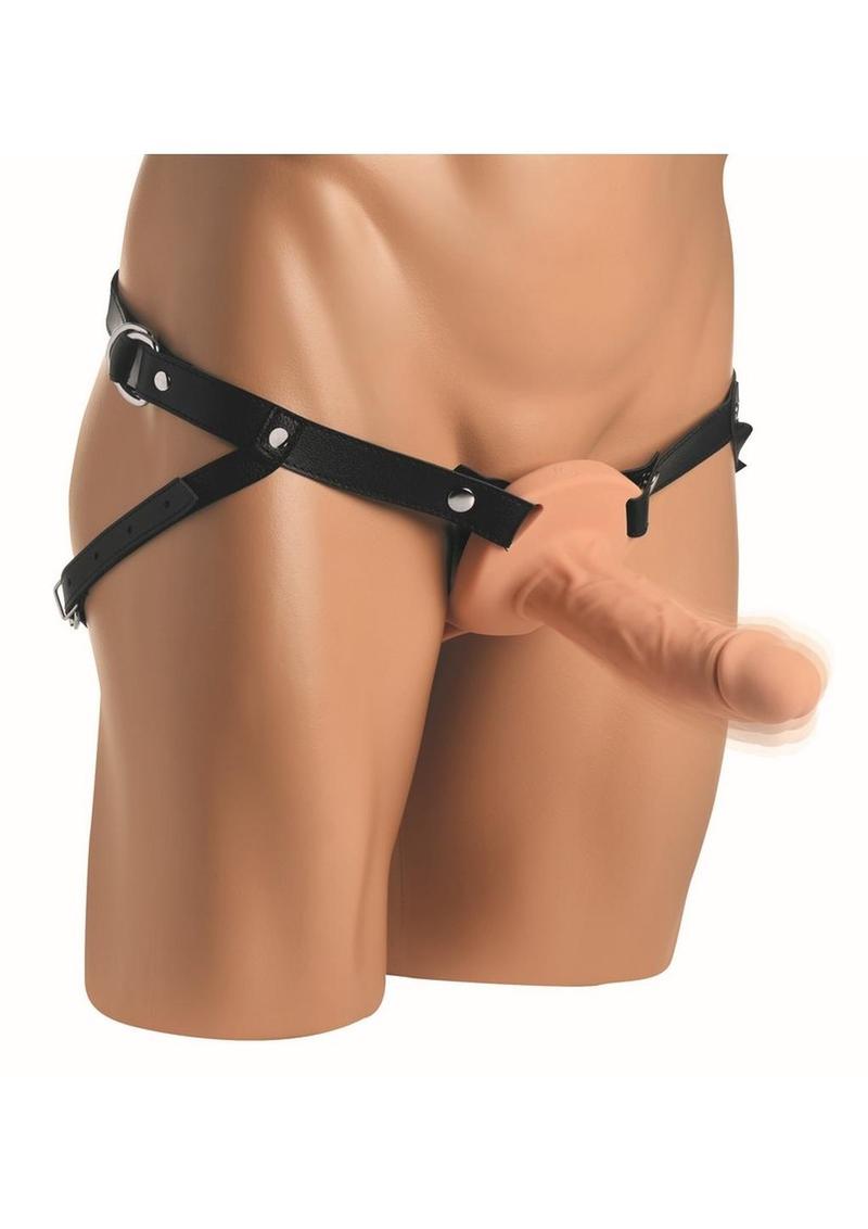 Size Matters 2 Erection 28x Realistic Vibrating Rechargeable Silicone Penis Sheath with Remote Control Size Matters