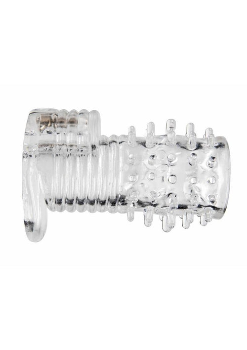 Load image 1 in gallery view. Size Matters Clear Sensations Vibrating Textured Erection Sleeve Size Matters