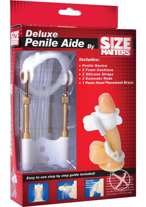 Load image 1 in gallery view. Size Matters Deluxe Penis Enlarger System - White
