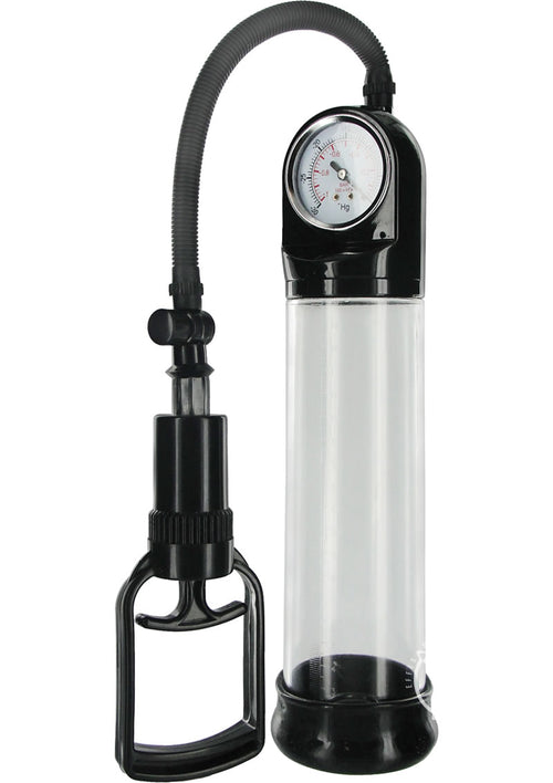 Load image 1 in gallery view. Size Matters Deluxe Trigger Penis Pump - Clear