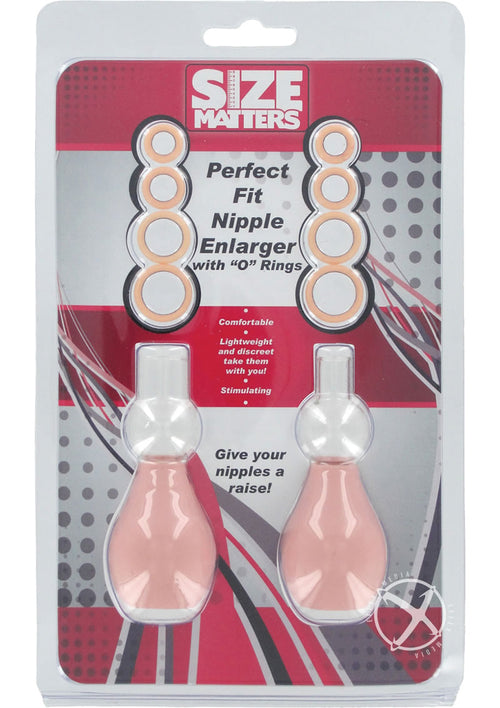 Load image 1 in gallery view. Size Matters Perfect Fit Nipple Enlarger Pumps with O Rings