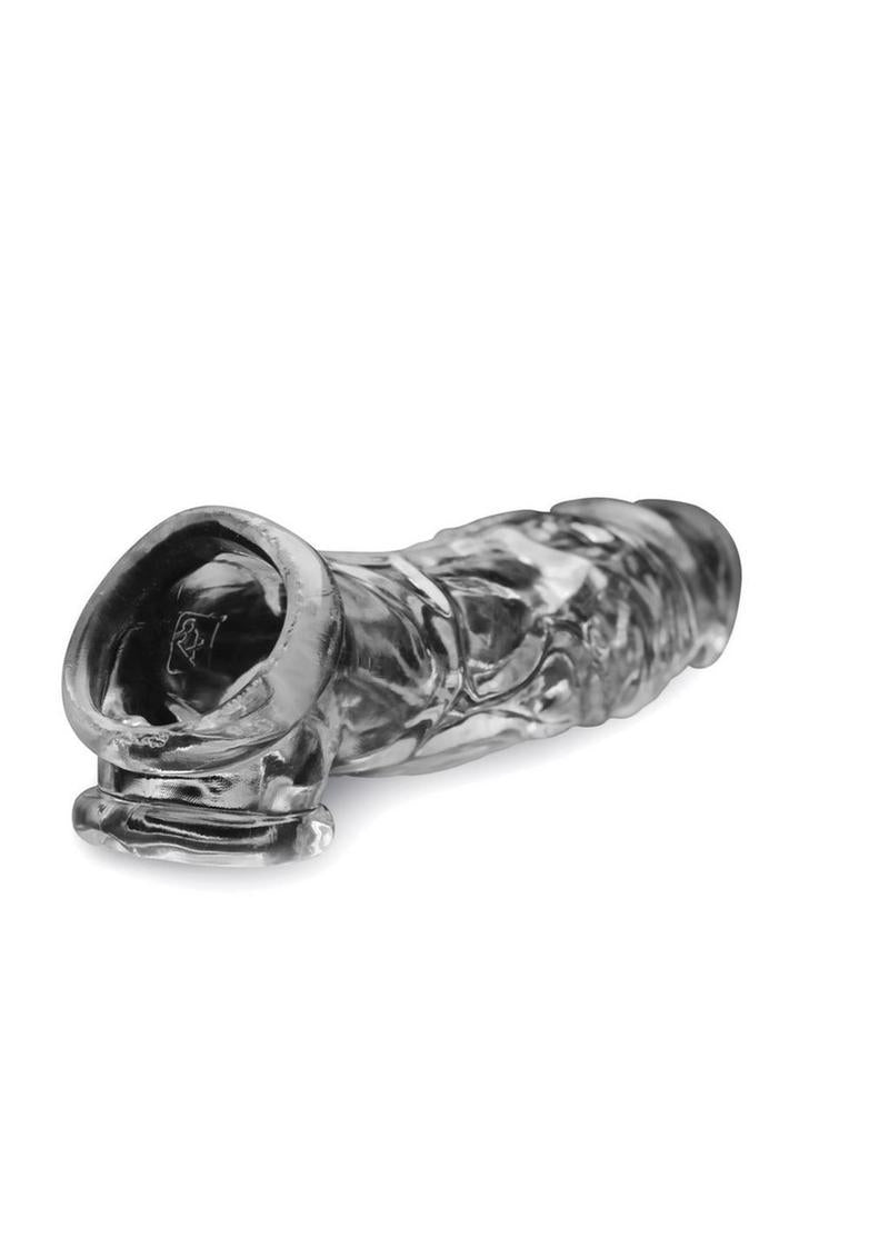 Size Matters Realistic Clear Penis Enhancer and Ball Stretcher Size Matters