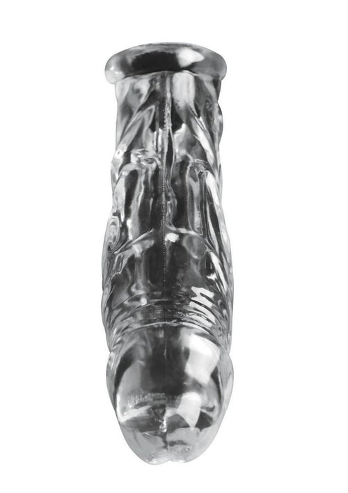 Load image 1 in gallery view. Size Matters Realistic Clear Penis Enhancer and Ball Stretcher Size Matters