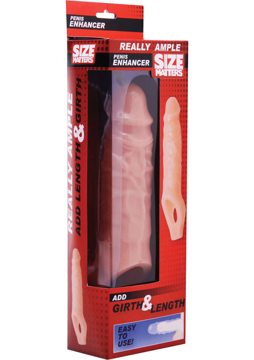 Load image 1 in gallery view. Size Matters Really Ample Penis Enhancer - Vanilla
