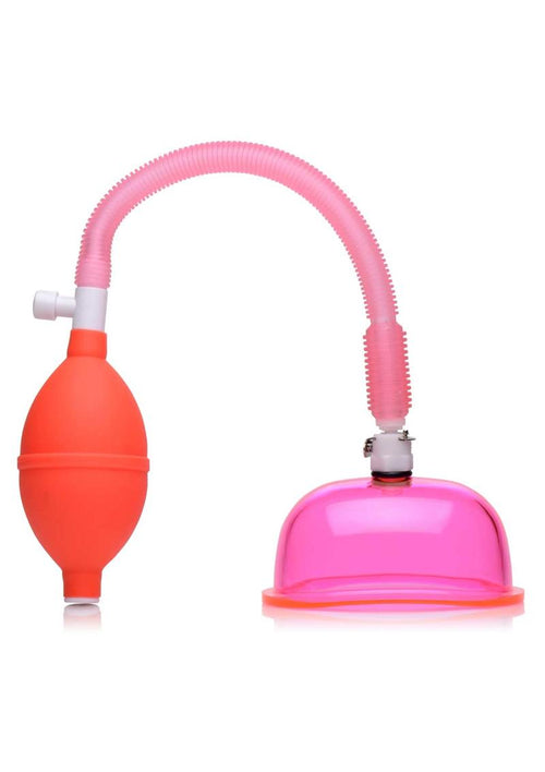Load image 1 in gallery view. Size Matters Vaginal Pump with 3.8in Cup - Pink - Small