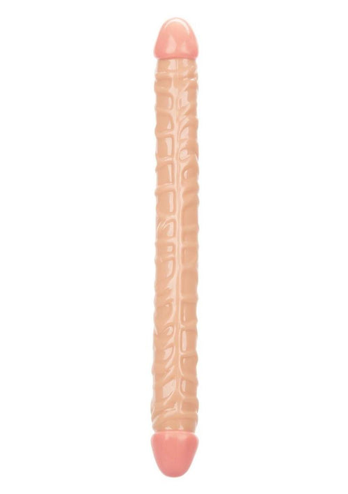 Load image 1 in gallery view. Size Queen Dildo - Vanilla - 17in