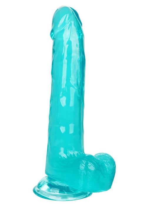 Load image 1 in gallery view. Size Queen Dildo - Blue - 8in