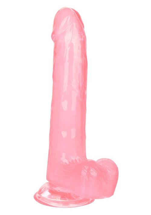 Load image 1 in gallery view. Size Queen Dildo - Pink - 8in