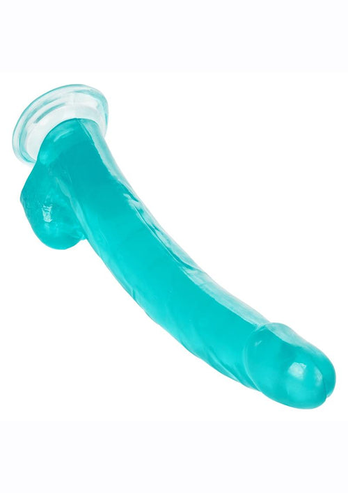 Load image 1 in gallery view. Size Queen Dildo with Balls - Blue - 12in