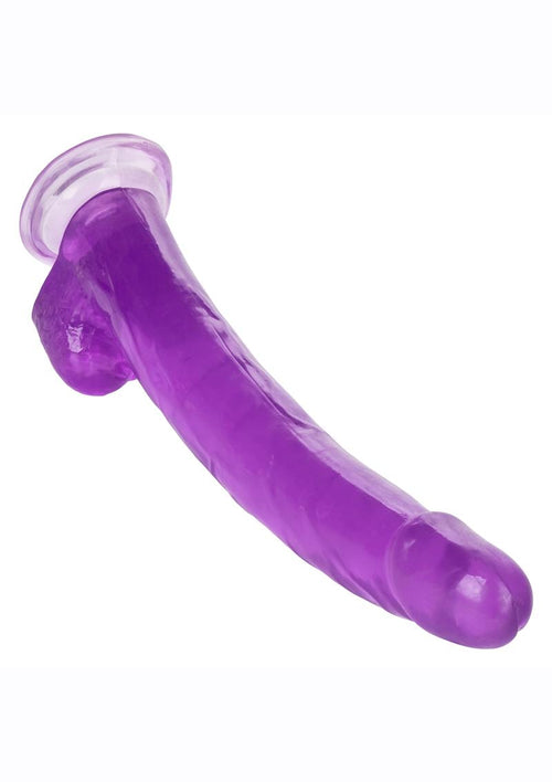 Load image 1 in gallery view. Size Queen Dildo with Balls - Purple - 12in