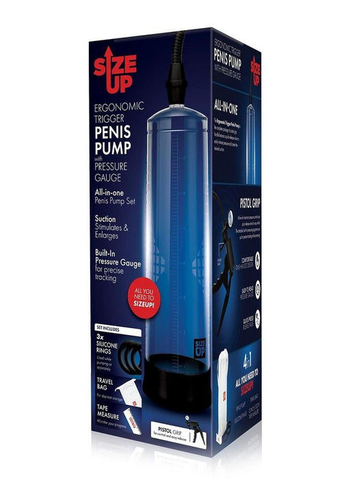 Load image 1 in gallery view. Size Up Deluxe Handpump Penis Pump