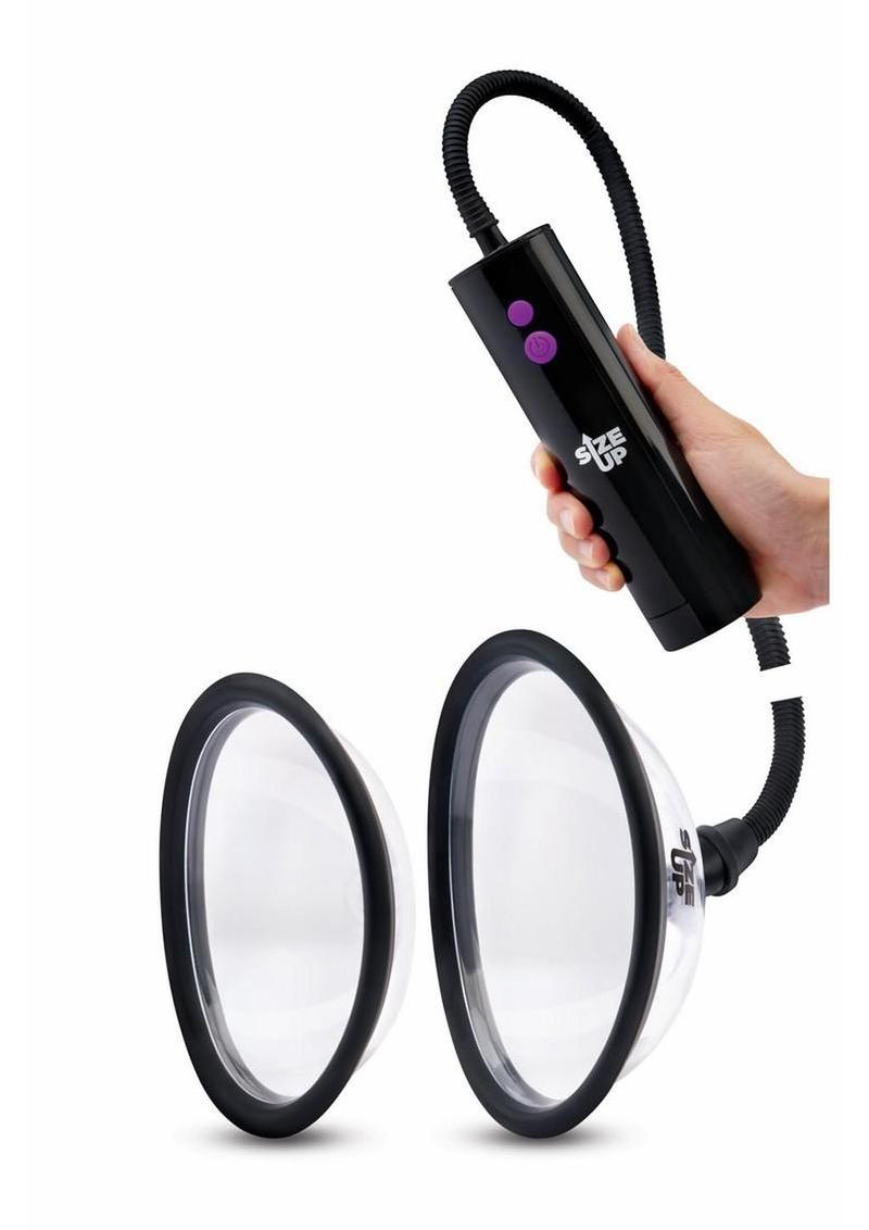 Size Up Rechargeable Pussy Pump Two Chambers Size Up