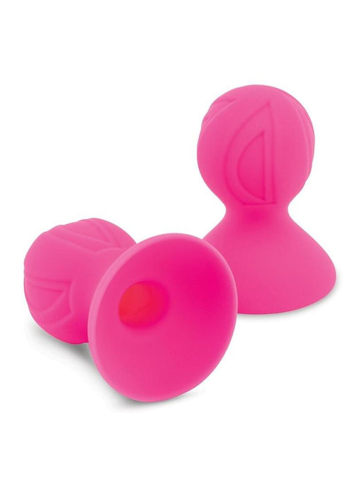 Load image 1 in gallery view. Size Up Silicone Nipple Suckers - Pink - XLarge