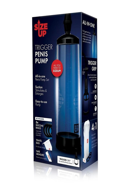 Load image 1 in gallery view. Size Up Trigger Penis Pump