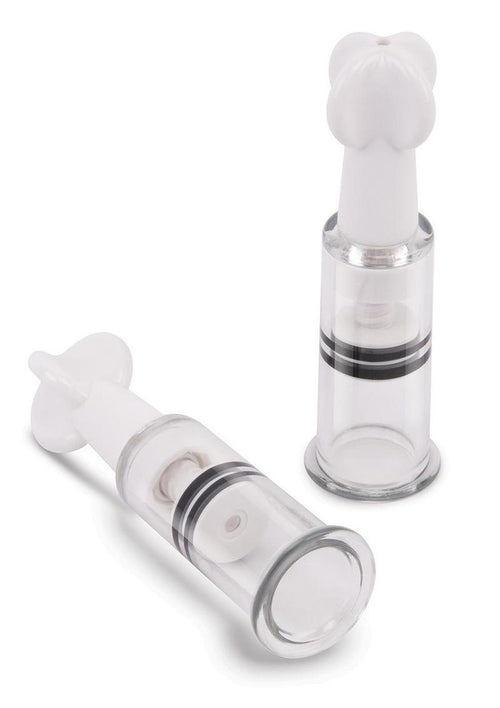 Load image 1 in gallery view. Size Up Twisty Nipple Suckers - Black/Clear - Small