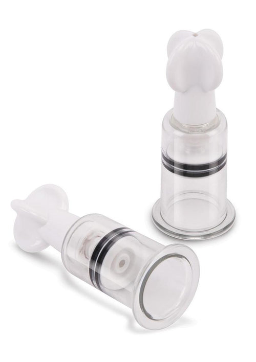 Load image 1 in gallery view. Size Up Twisty Nipple Suckers - Black/Clear - XLarge